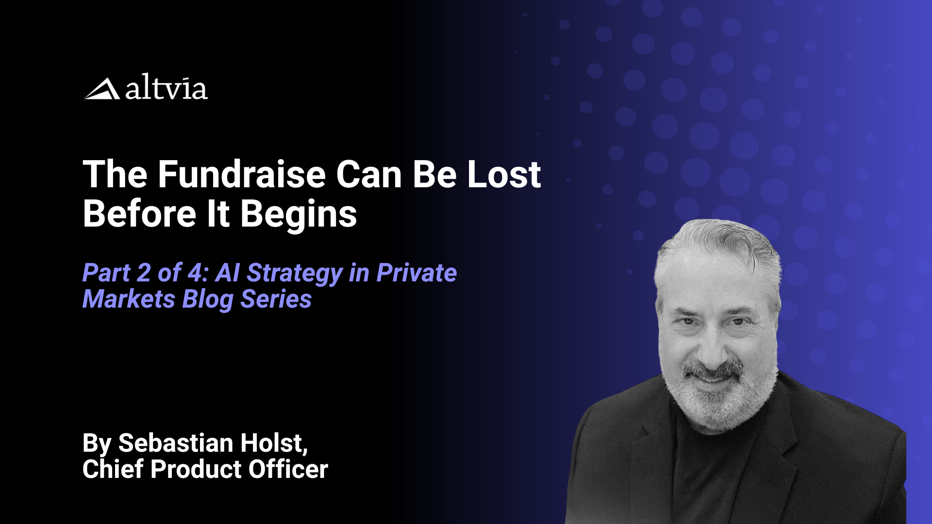 The Fundraise Can Be Lost Before It Begins