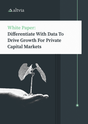 differentiate with data whitepaper for private equity and venture capital software